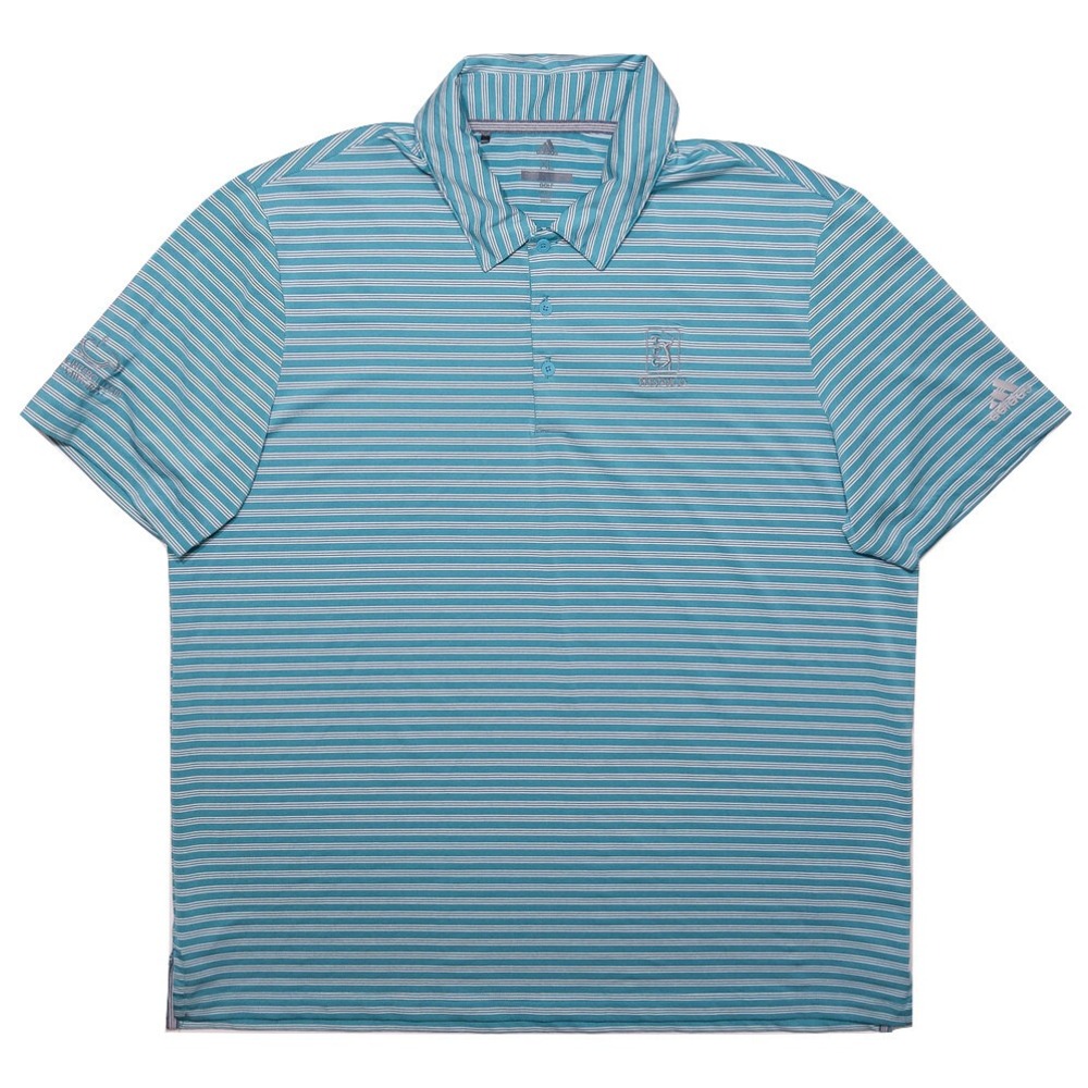 ADIDAS Golf Polo Shirt DQ1311 TPC Prestancia National Interclub Blue Striped XL